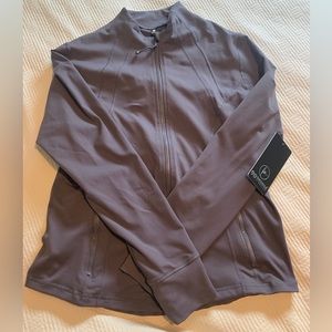 XL 90 degree by reflex workout running zip up jacket NWT